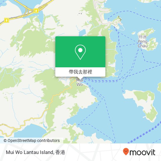 Mui Wo Lantau Island地圖