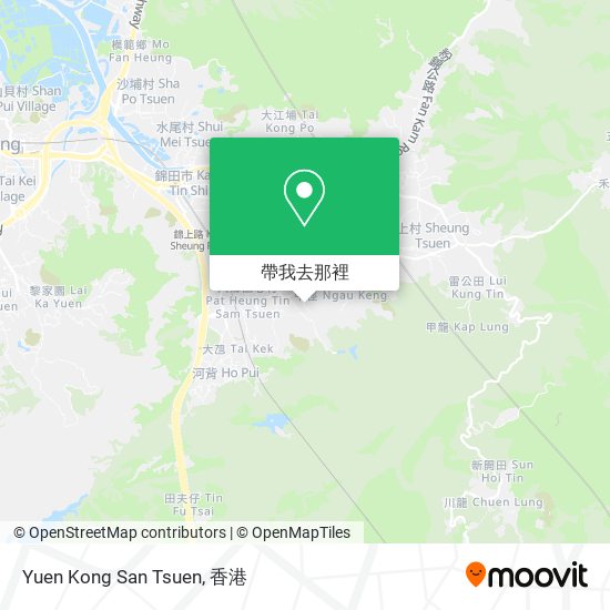 Yuen Kong San Tsuen地圖