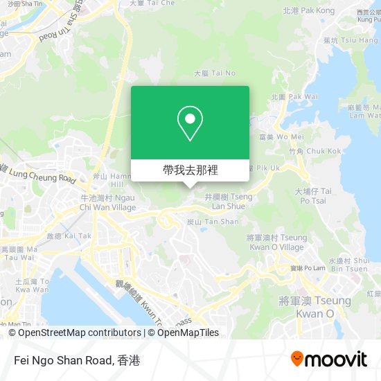 Fei Ngo Shan Road地圖