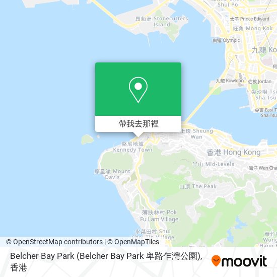 Belcher Bay Park地圖