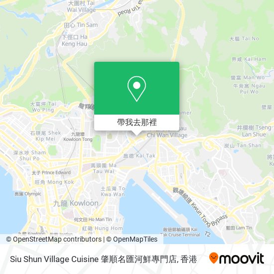 Siu Shun Village Cuisine 肇順名匯河鮮專門店地圖