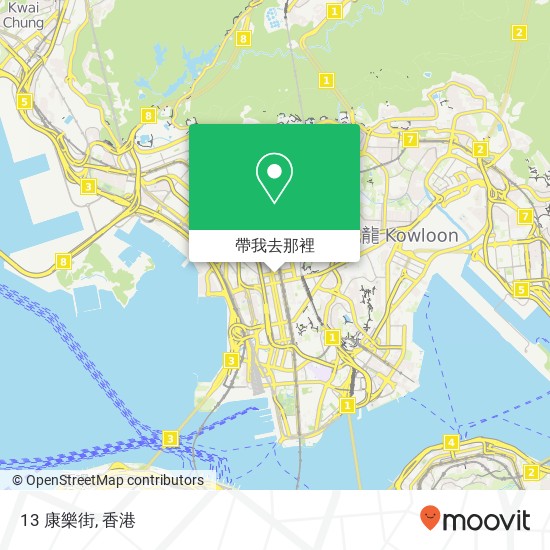 13 康樂街地圖
