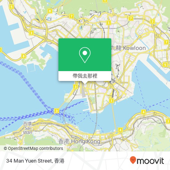 34 Man Yuen Street地圖