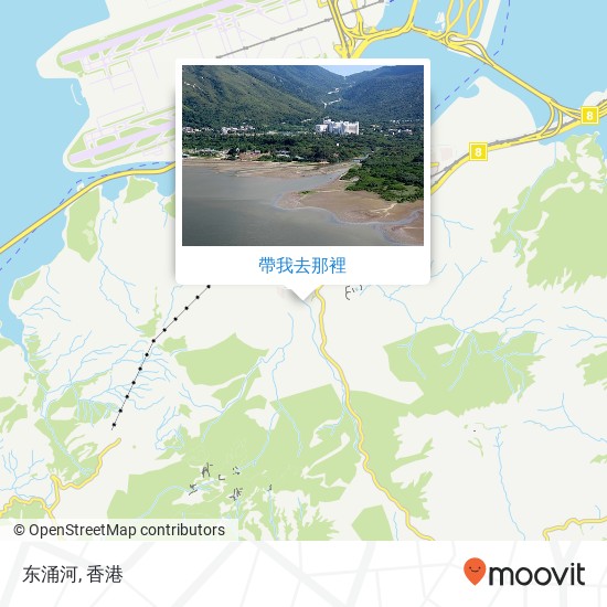 东涌河地圖