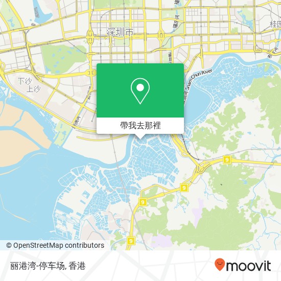 丽港湾-停车场地圖