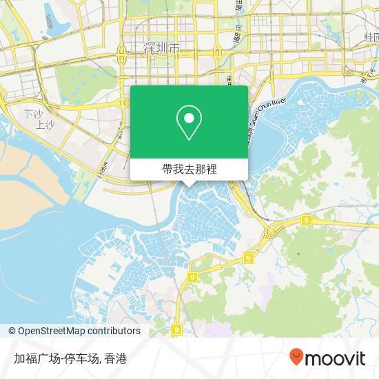 加福广场-停车场地圖