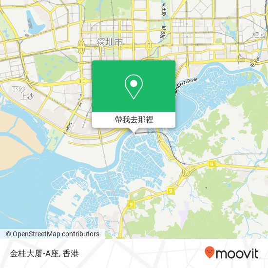 金桂大厦-A座地圖
