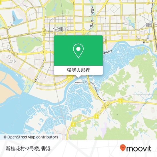 新桂花村-2号楼地圖