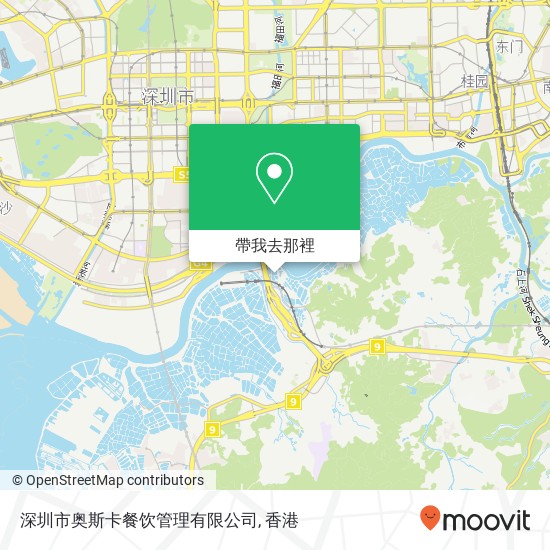 深圳市奥斯卡餐饮管理有限公司地圖
