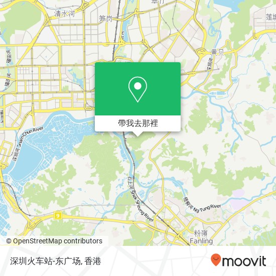 深圳火车站-东广场地圖