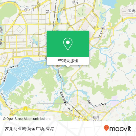 罗湖商业城-黄金广场地圖