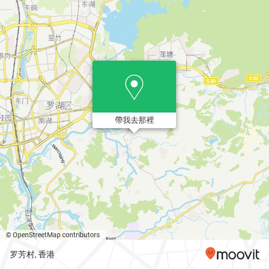 罗芳村地圖