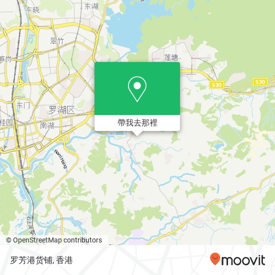 罗芳港货铺地圖