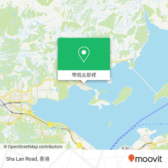 Sha Lan Road地圖
