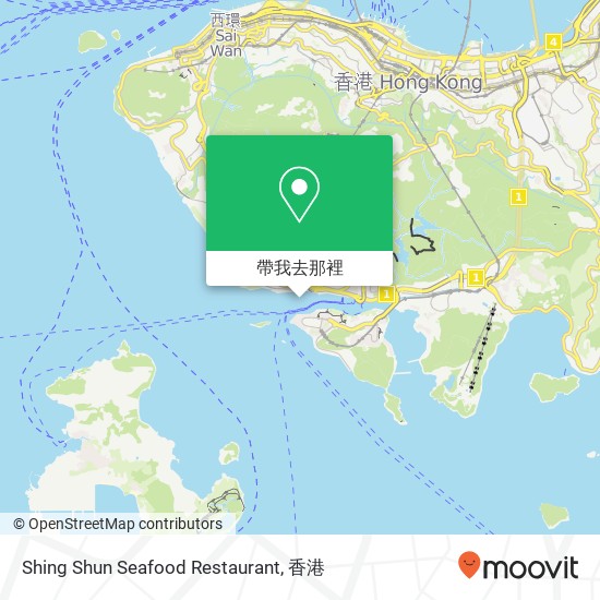 Shing Shun Seafood Restaurant, Ap Lei Chau Brg Rd地圖