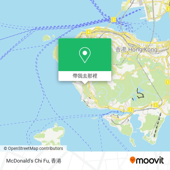 McDonald's Chi Fu地圖