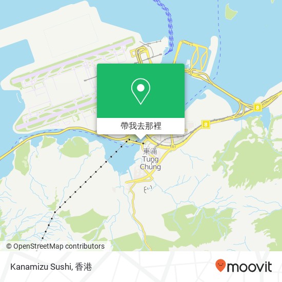 Kanamizu Sushi, Tat Tung Rd地圖