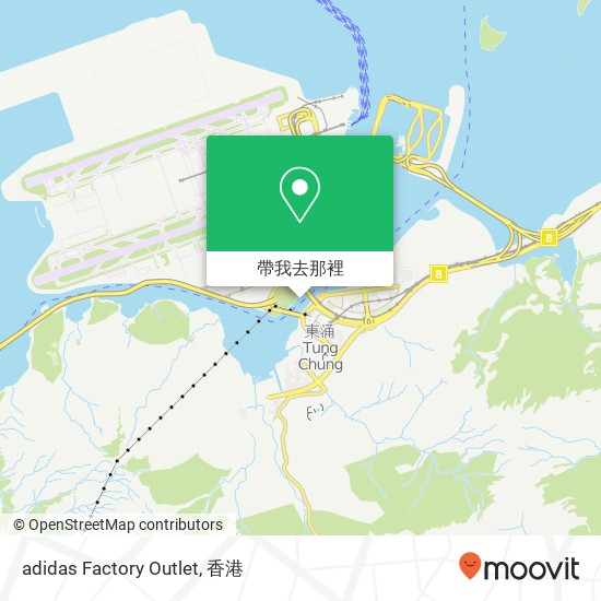 adidas Factory Outlet, Da Dong Lu 20地圖