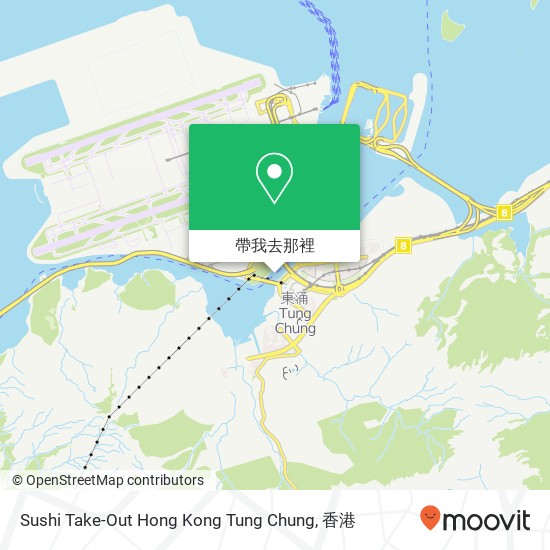 Sushi Take-Out Hong Kong Tung Chung, Hing Tung St地圖