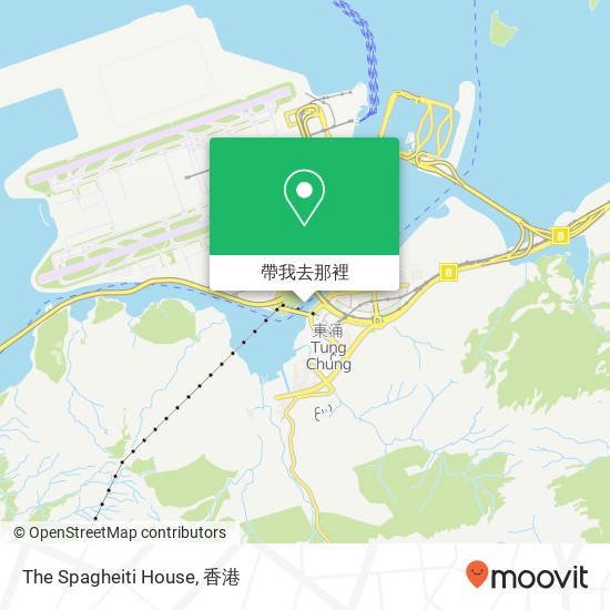 The Spagheiti House, Citygate Outlets-Tung Chung Ent地圖
