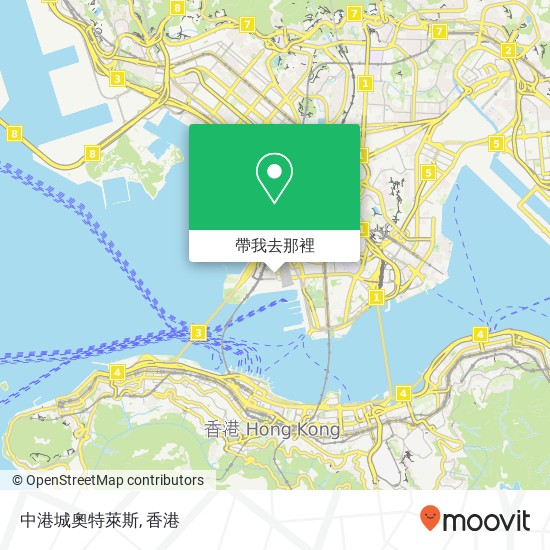 中港城奧特萊斯地圖