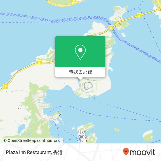 Plaza Inn Restaurant, 香港特别行政区地圖
