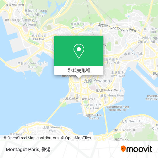 Montagut Paris地圖
