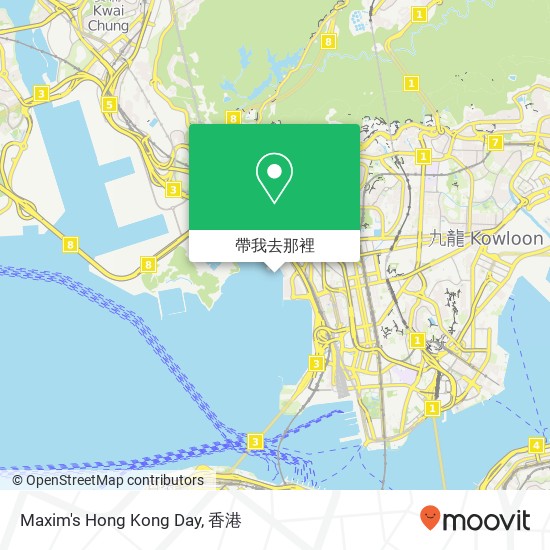 Maxim's Hong Kong Day, Hoi Fan Rd地圖