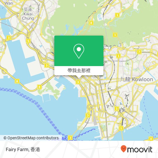 Fairy Farm, Fuk Lee St 8地圖