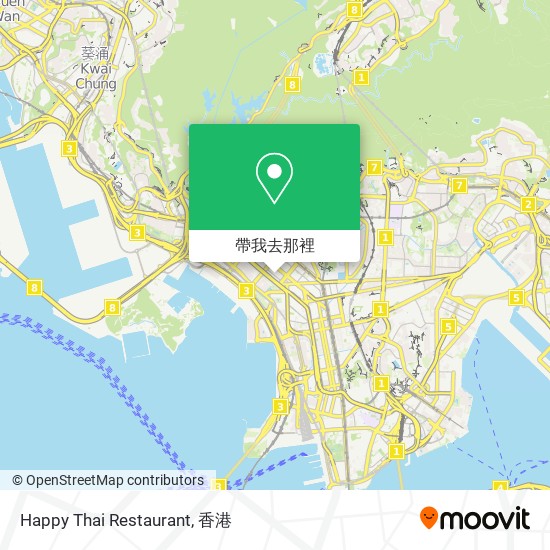 Happy Thai Restaurant地圖