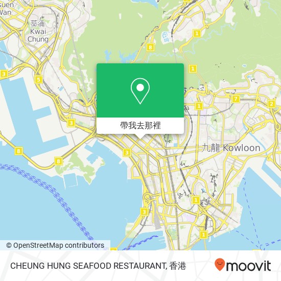 CHEUNG HUNG SEAFOOD RESTAURANT, Maple St地圖