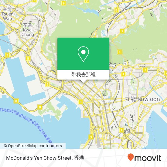 McDonald's Yen Chow Street, Fuk Wa St地圖