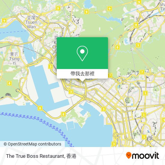The True Boss Restaurant地圖