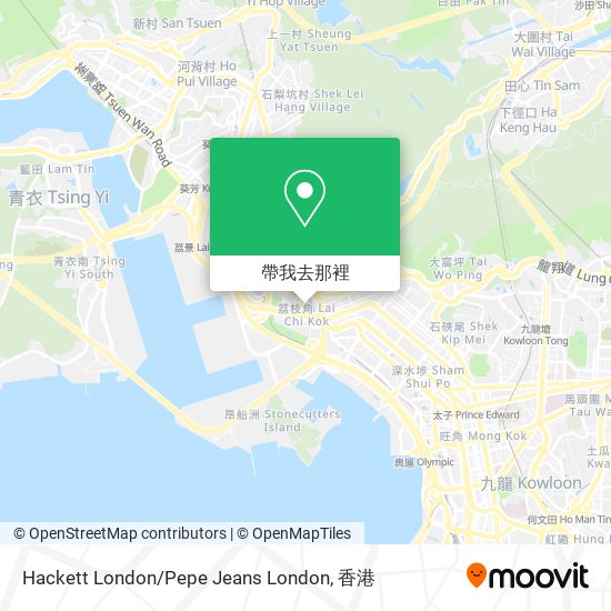 Hackett London / Pepe Jeans London地圖