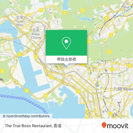 The True Boss Restaurant, Cheung Sha Wan Rd 742地圖