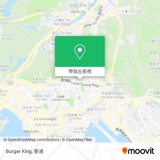 Burger King地圖