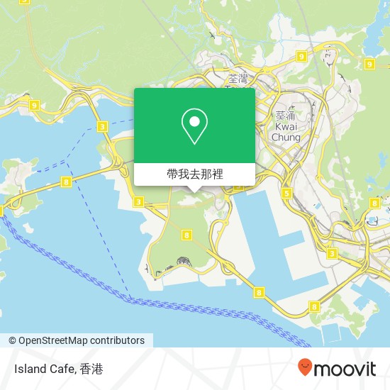 Island Cafe, Ching Hong Rd地圖