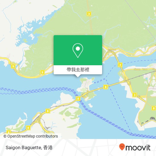 Saigon Baguette, Pak Lam Rd地圖