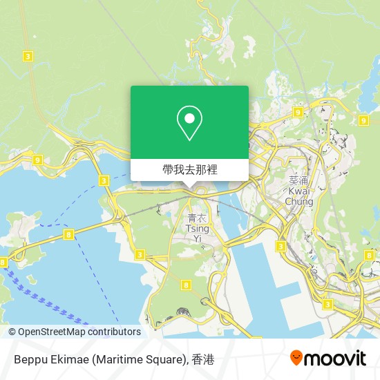 Beppu Ekimae (Maritime Square)地圖