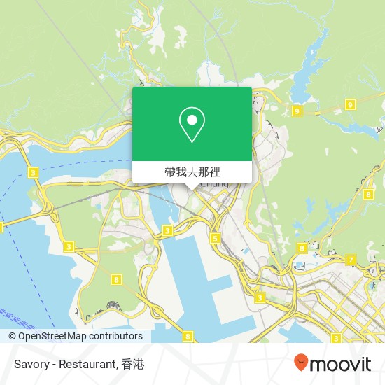 Savory - Restaurant, 葵豐街 18-26號 葵涌地圖