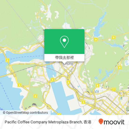 Pacific Coffee Company Metroplaza Branch, Hing Ning Rd地圖