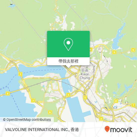 VALVOLINE INTERNATIONAL INC., De Shi Gu Dao 168地圖