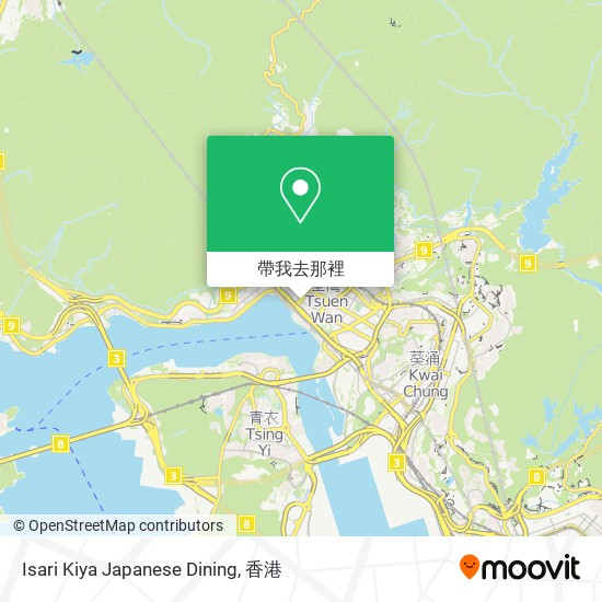 Isari Kiya Japanese Dining地圖