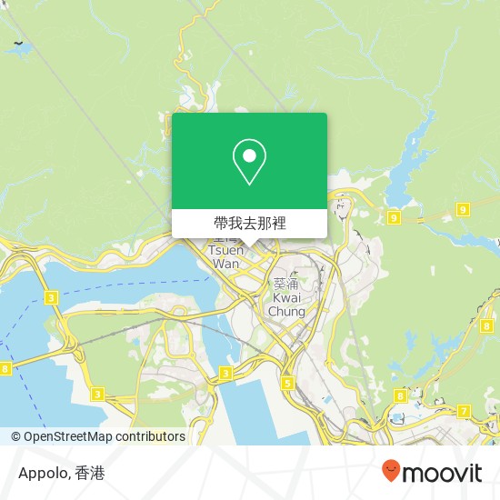 Appolo, Tai Ha St地圖