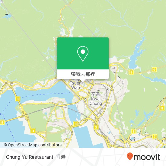 Chung Yu Restaurant, Tai Wo Hau Rd地圖