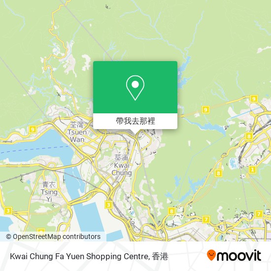Kwai Chung Fa Yuen Shopping Centre地圖