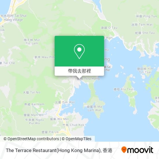 The Terrace Restaurant(Hong Kong Marina)地圖
