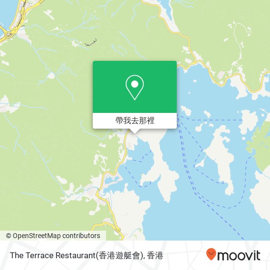 The Terrace Restaurant(香港遊艇會), She Jing Du Lu 168地圖