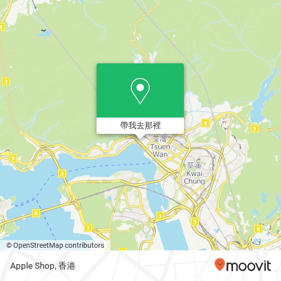 Apple Shop, Yuen Tun Cirt地圖