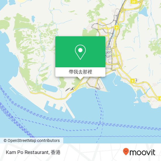 Kam Po Restaurant, Wu Chui Rd地圖